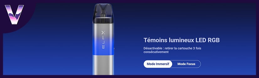 Une LED désactivable